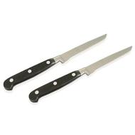 Set 2 coltelli bistecca maxi con manico in legno
