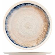 Set 6 piatti pizza in stoneware Artisanal blu cm 32