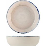 Set 12 ciotole in stoneware Artisanal blu cm 16