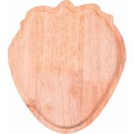 Piatto in legno Fragola