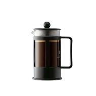 Caffettiera a pressione in vetro borosilicato e plastica Kenya