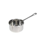 Casseruola un manico in acciaio inox cm 10