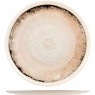 Set 6 piatti pizza in stoneware Artisanal grigio cm 32