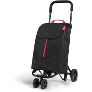 Carrello porta spesa Twin nero