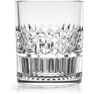 Set 6 bicchieri in vetro lavorato Beverly cl 31