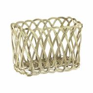 Cestino rettangolare oro cm 11,5x5,5