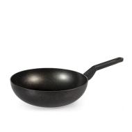 Wok in alluminio antiaderente Quantum cm 28