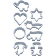 Confezione 8 formine tagliabiscotti