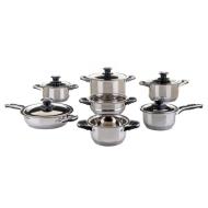 Batteria di pentole in acciaio inox Blumenthal Bavaria 12 pezzi