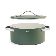 Casseruola in alluminio antiaderente con coperchio Origin cm 24