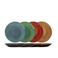 Set 4 piatti frutta in stoneware Marrakesh cm 20,5