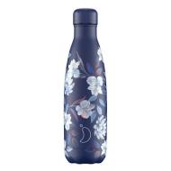 Bottiglia termica Floral Fleurs Bleues 500 ml