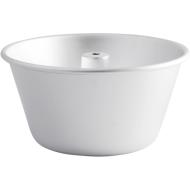 Stampo budino liscio con tubo in alluminio cm 18