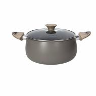 Casseruola a due manici con coperchio Eco