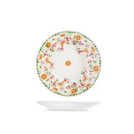 Set 6 piatti fondi in stoneware Diamond cm 20