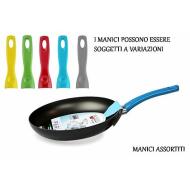Padella in alluminio Perla (manico con colori assortiti)