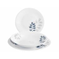 Servizio piatti 18 pezzi Botanica Blu