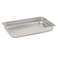 Vassoio in acciaio inox cm 53x32,5x2