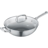 Wok Berndes Wokpfanne Tricion Resist b.nature 1+1 manici completa di coperchio Pfas free 2024 32 cm