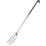 Forchettone a 3 denti in acciaio inox cm 53