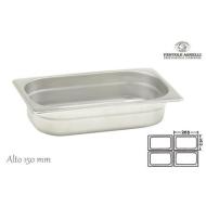 Vaschetta in acciaio inox 26,5x16x15