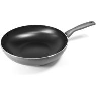 Wok in alluminio antiaderente Eden cm 28