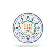 Set 4 piatti pizza in porcellana Handmade cm 31