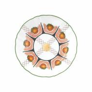 Piatto da frutta Arancia cm 20,5