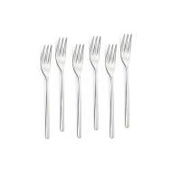 Set 6 forchettine da dessert in acciaio inox Venice