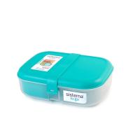 Contenitore porta pranzo lunchbox To Go 3 scomparti