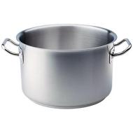 Casseruola fonda in acciaio inox cm 28