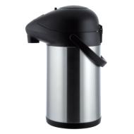 Caraffa termica con erogatore a pressione in acciaio inox 2,5 litri