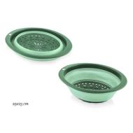 Scolapasta ovale in silicone pieghevole Forest cm 29x23
