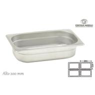 Vaschetta in acciaio inox 26,5x16x20