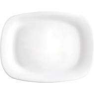 Piatto rettangolare BBQ in vetro opale Gran Gusto cm 33x24