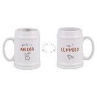 Boccale birra 500 ml in gres, New Travisate