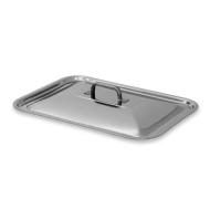 Coperchio rostiera in acciaio inox cm 30