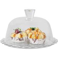 Porta torta in vetro con cupola Petite Patisserie