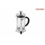 Teiera infusiera in vetro borosilicato e acciaio inox