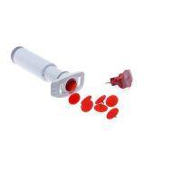 Kit pompa sottovuoto con 11 tappi universali in silicone