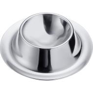 Set 4 porta uovo in acciaio inox