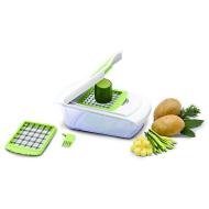 Taglia verdure con contenitore