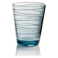 Bicchiere da campeggio in policarbonato Onda blu cl 30