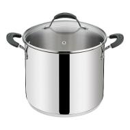 Pentola in acciaio inox con coperchio Tempra