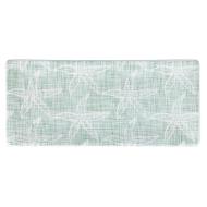 Vassoio rettangolare in ceramica Cozumel cm 30,5x13,5