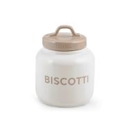 Barattolo biscotti in ceramica con coperchio 1,9 litri