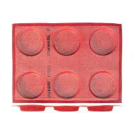 Stampo in silicone microforato forme coniche 6 posti cm 10 Formasil