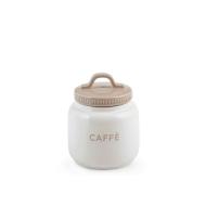 Barattolo caffè in ceramica con coperchio con guarnizione in silicone lt 0,75