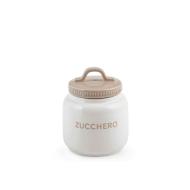 Barattolo zucchero in ceramica con coperchio 0,75 litri