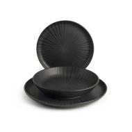 Servizio piatti in stoneware 18 pezzi Nordic Venere